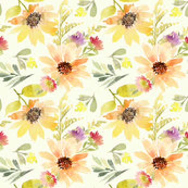 Changing Pad Cover Boppy Pillow Cover Sunflower Crib Sheet Watercolor Floral Baby Bedding Crib Bedding Girl