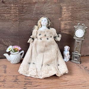 Antique Bisque Head Doll
