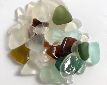 Beautiful Cornish Sea Glass (40 small pieces)