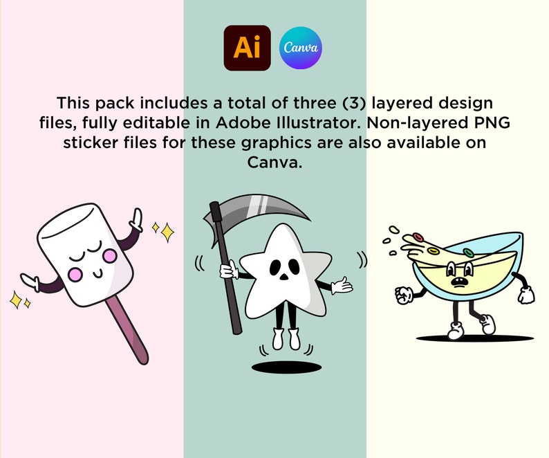 Dabs Graphics High End Friends Graphics Template Pack ver 3. Adoble Illustrator ...