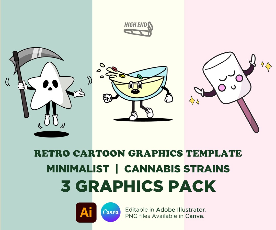 Dabs Graphics High End Friends Graphics Template Pack ver 3. Adoble Illustrator ...