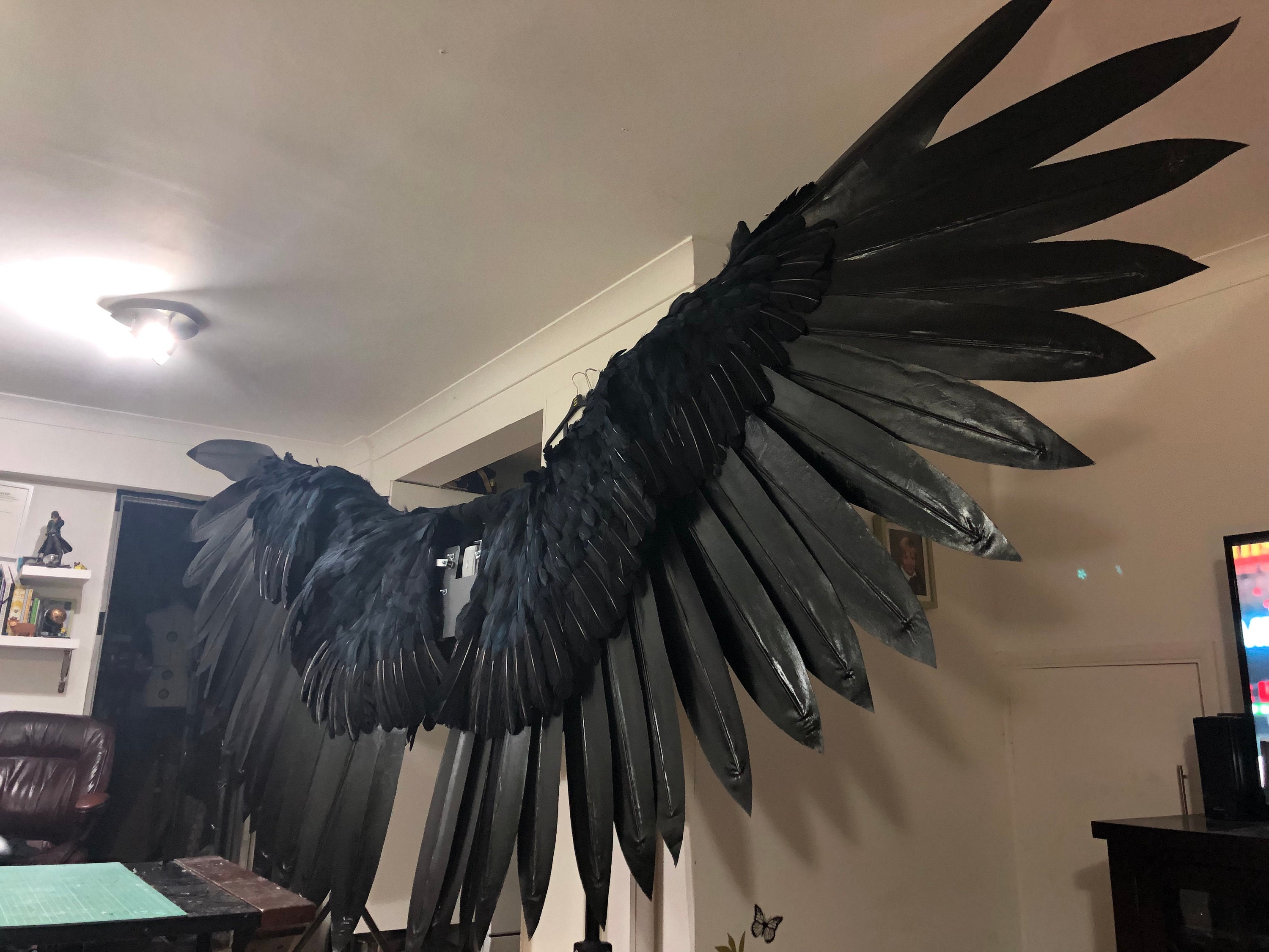 10ft Articulated Wings with remote control / Cosplay Etsy