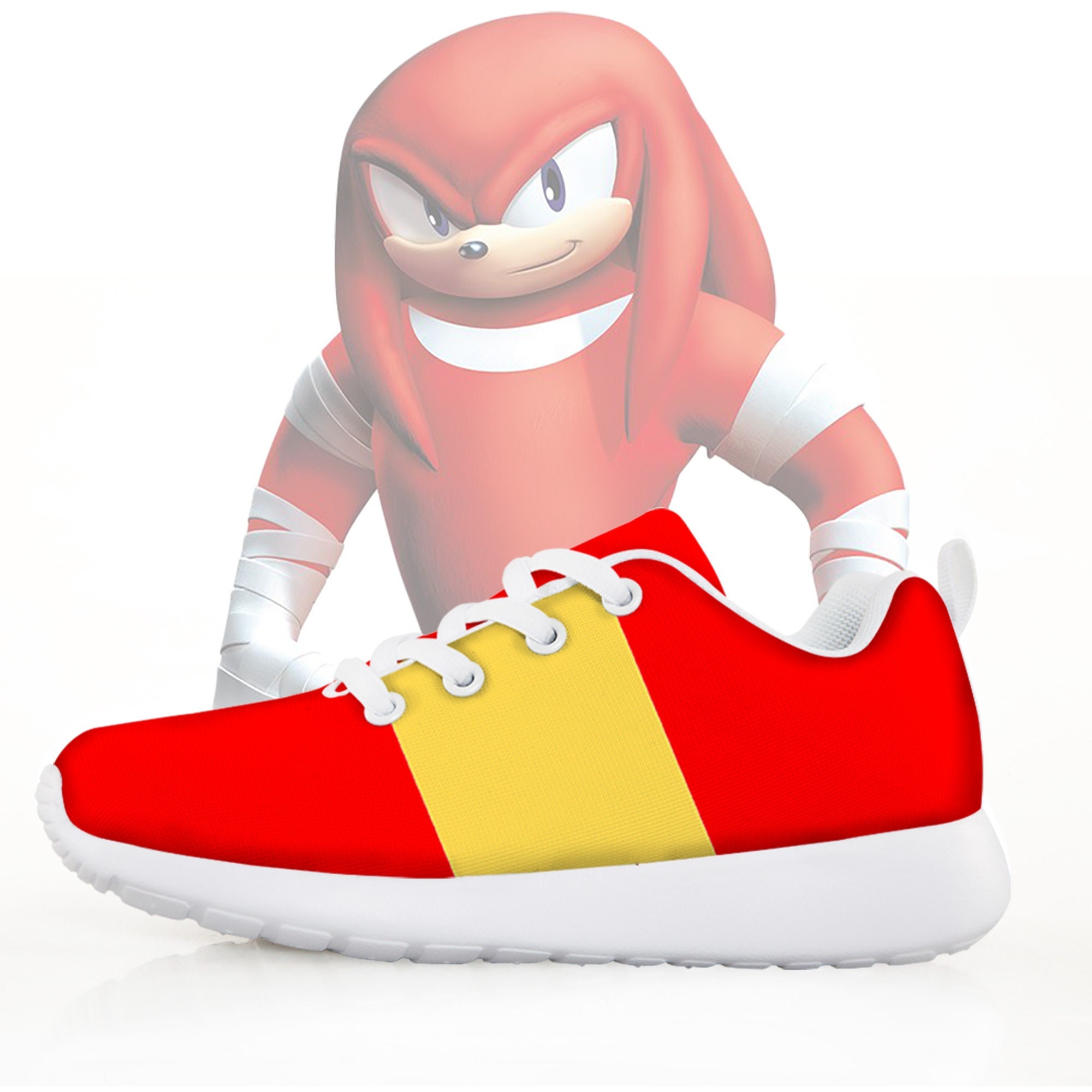 Fantasia Sonic Knuckles Echidna Infantil Com Máscara Longo - M 5