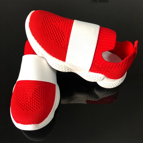 Sonic Shoe Speed Sneakers Kids Cosplay Red Hedgehog Fast Shoes