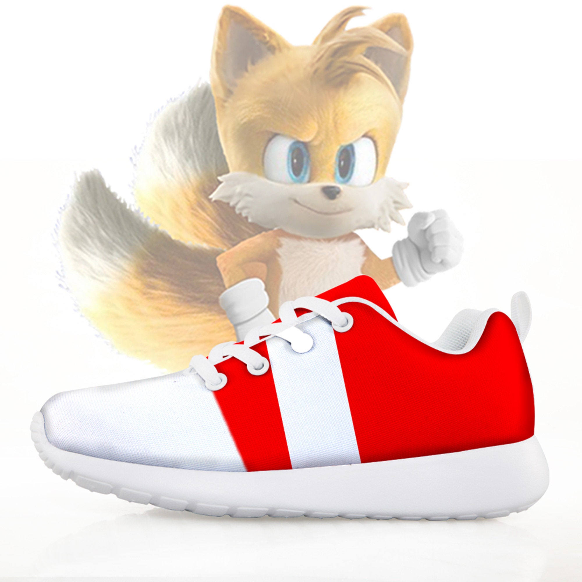 Kids Sonic Shoes Hedgehog Speed Shoes for Kids Toddler Red Shoes Gold  Buckle
