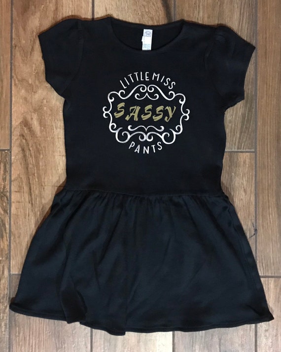 little miss sassy pants t shirt