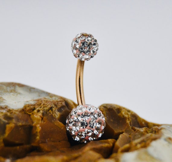 Surgical steel belly button clearance rings etsy
