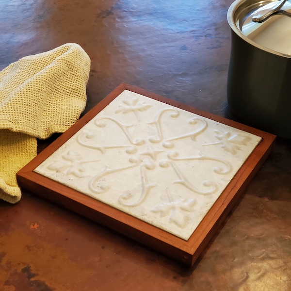 Ceramic Tile Trivet Etsy