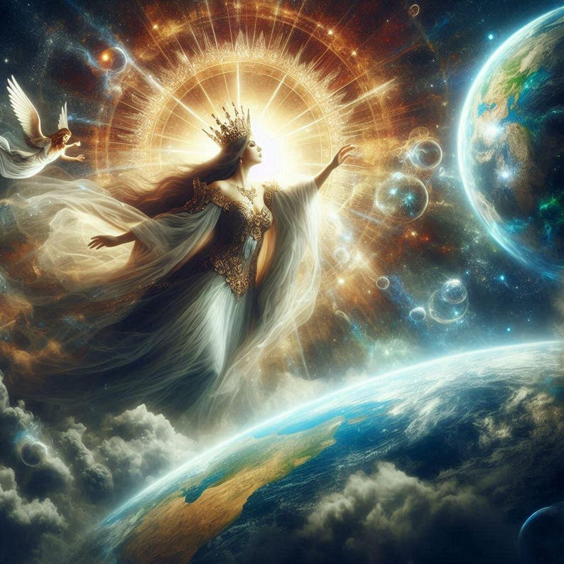 Roxy Poster Queen Jesus Reaching for the Heavens - Etsy Australia