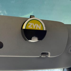 Zyn Visor Holder Visor Clip - Durable 3D Printed Car Accessory