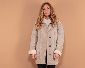 Borg midi coat hot sale