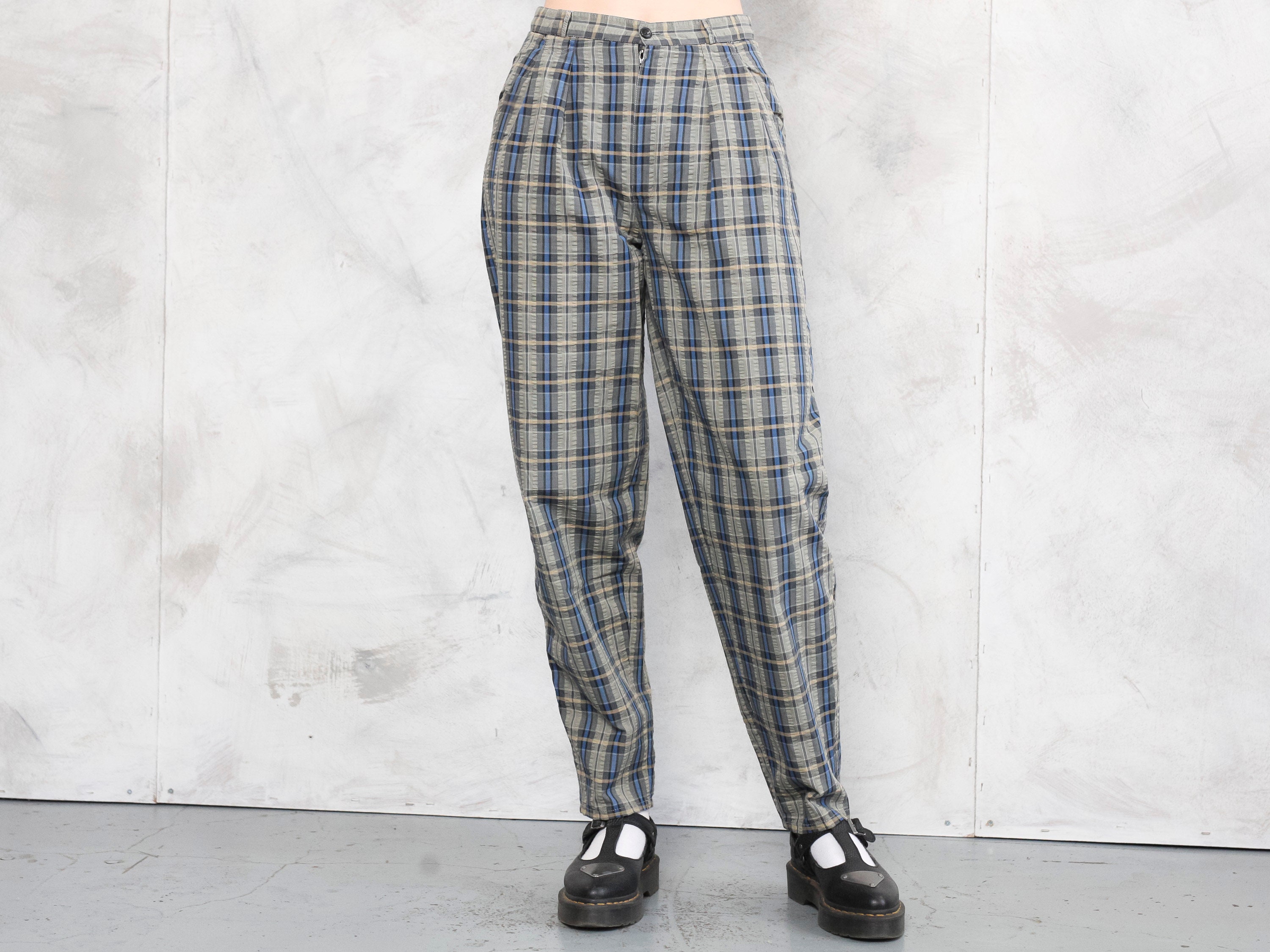 Relaxed Women Pants Women Vintage 80s 