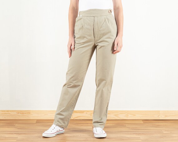 Beige Chino Pants Light Vintage 90s 