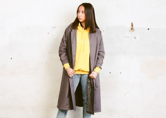 insulated duster coat