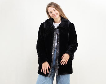 Black teddy bear jacket womens deals
