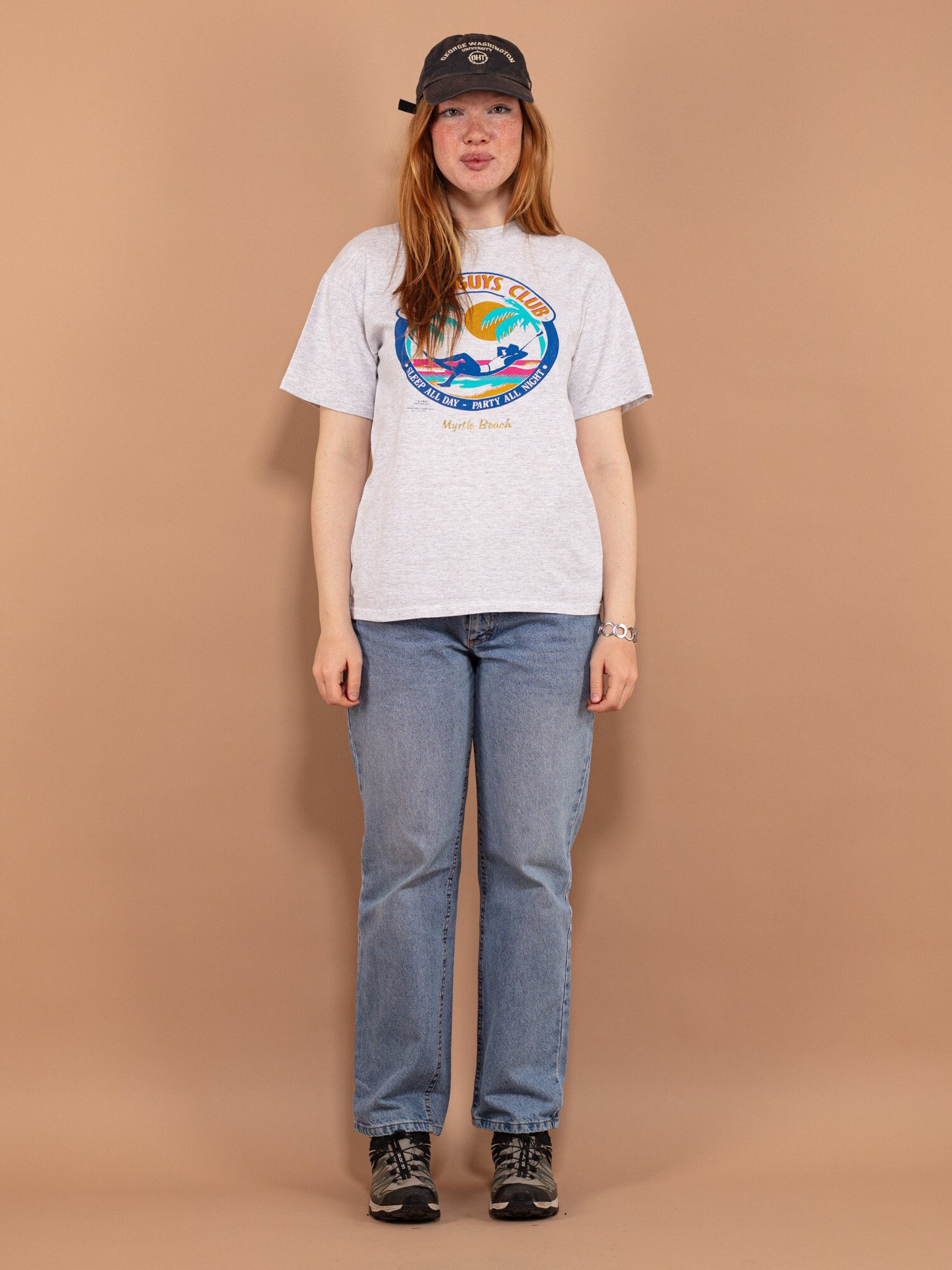 1987 Vintage Surf Tee, Single Stitch Graphic T-shirt, Size M - Etsy
