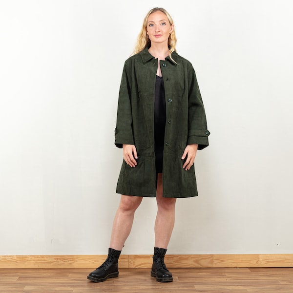 Moss Green Coat - Etsy