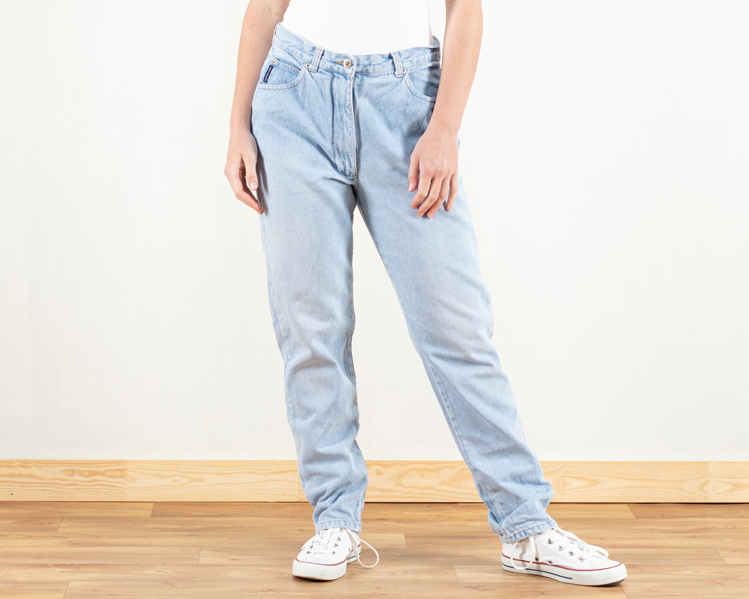Straight Denim Jeans Vintage 90's Light 