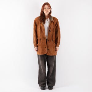 90s Distressed Sheepskin Coat, Size XL Vintage Sheepskin Coat, Shearling Western Coat, Rugged Outerwear, NorthernGirlStore, Womens Clothing