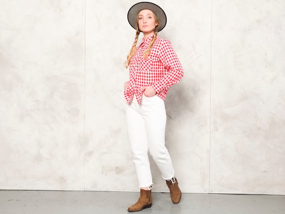Chemise western femme 2025 carreaux