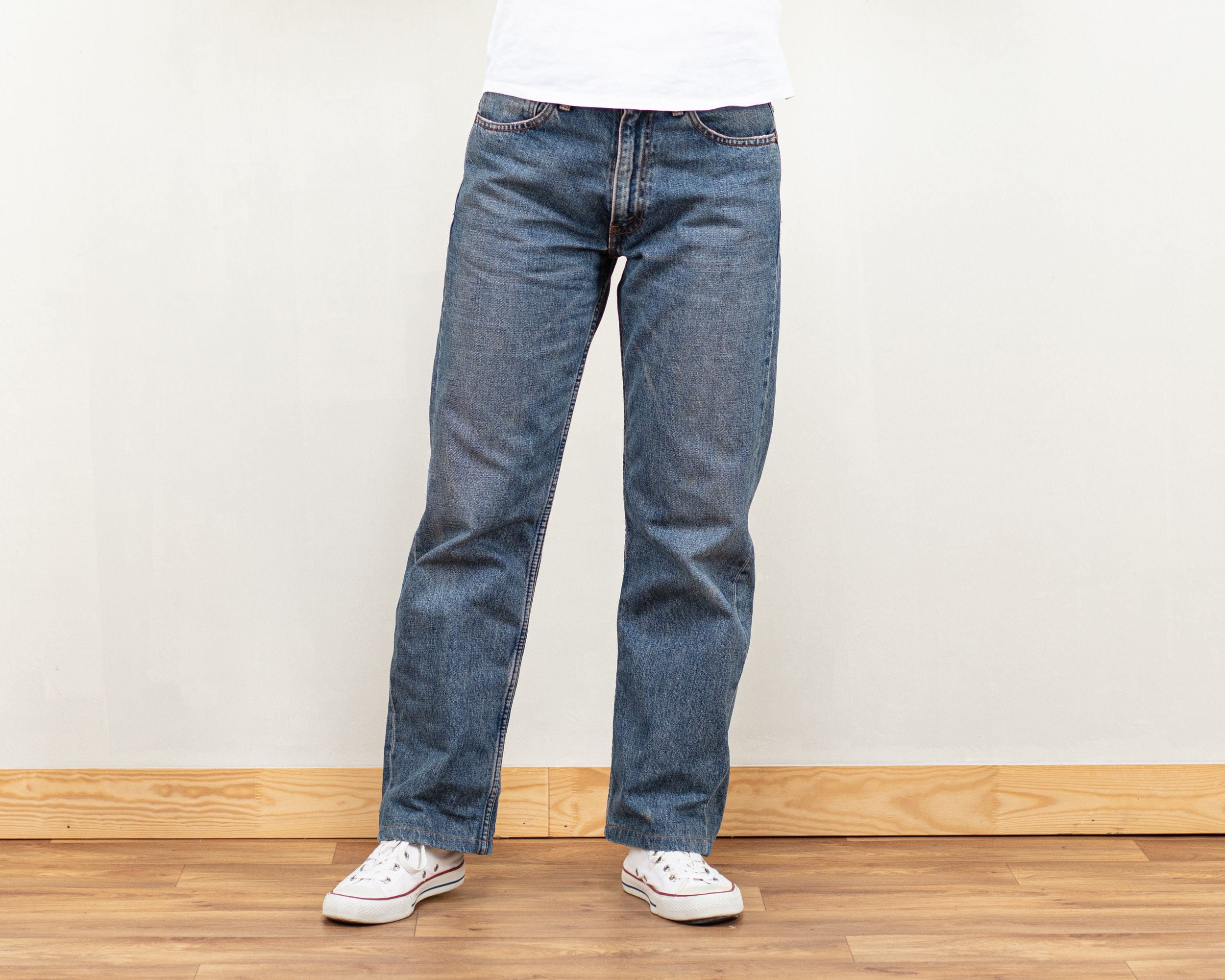 LEVIS 503 Jeans Medium Wash Denim Pants Straight Leg Medium - Etsy Hong Kong