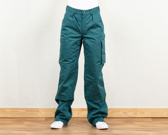Women Work Pants Vintage 90s Workwear 