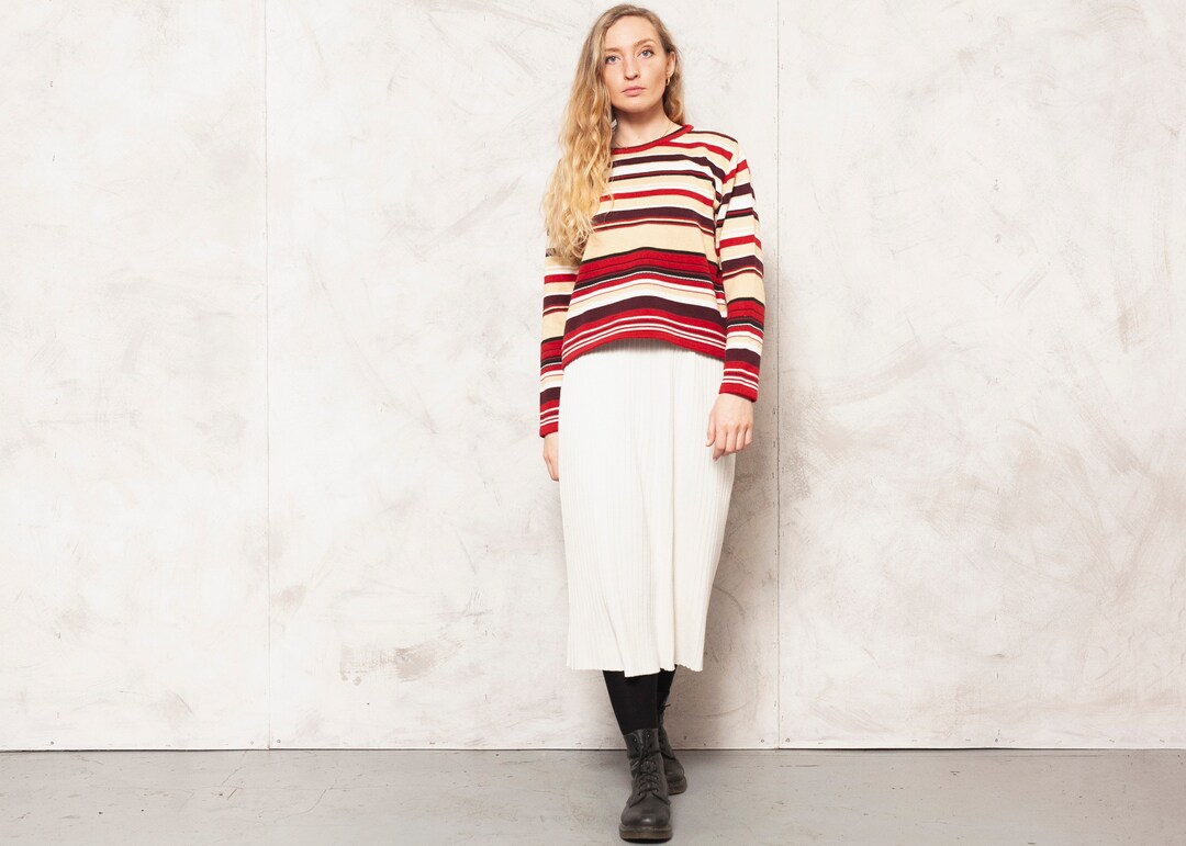 Vintage Lässiger Fester Pullover main image 0