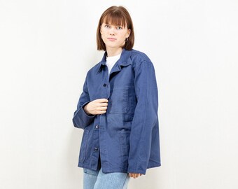 blue jean work jacket