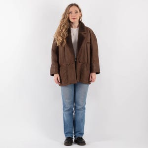 80s Sheepskin Shearling Coat, Size L/XL Vintage Shearling Coat, Western Cowgirl Coat, Vintage Outerwear, Western Ranch Wear, Womens Clothing