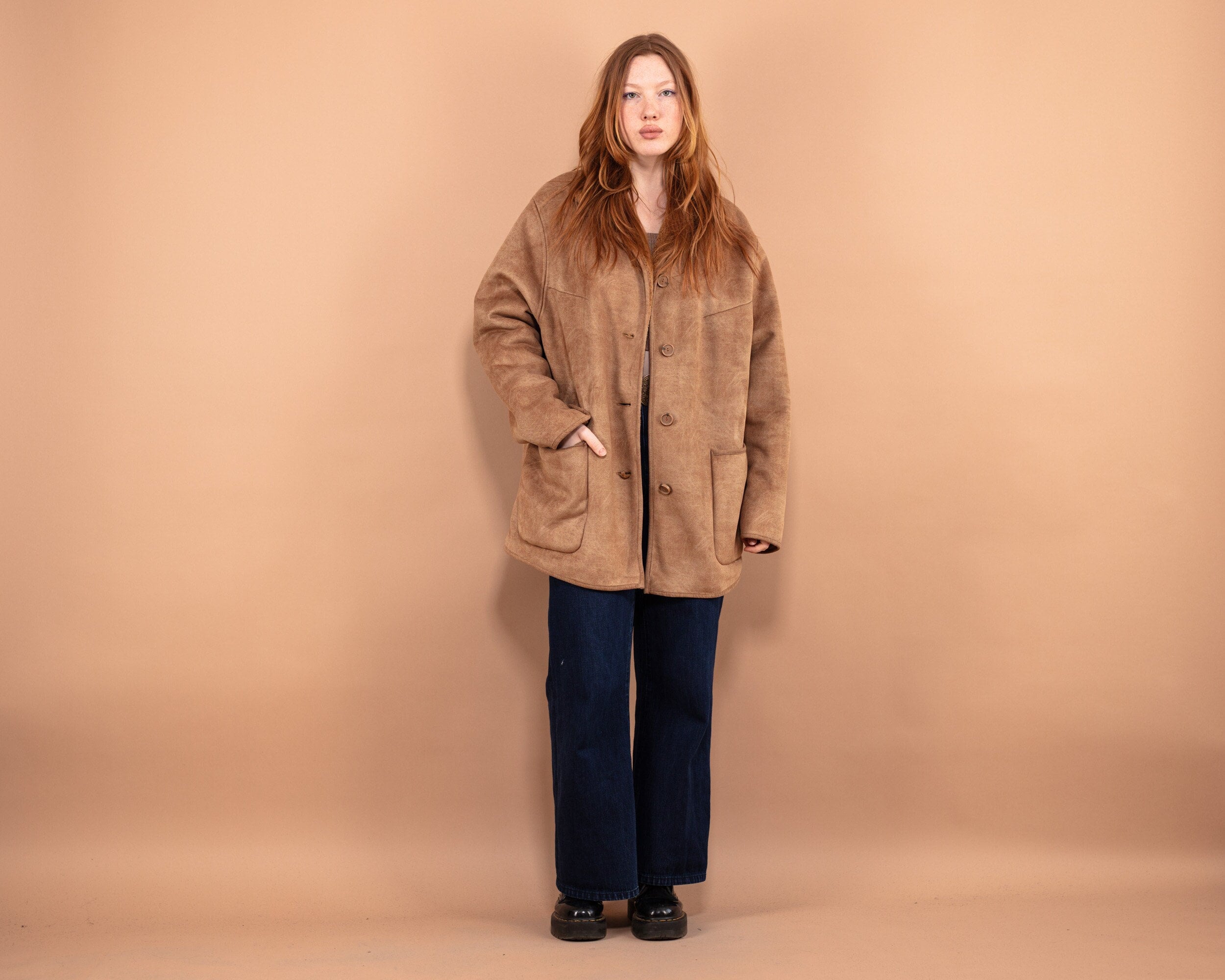 Free people macpherson lindsay fleece coat