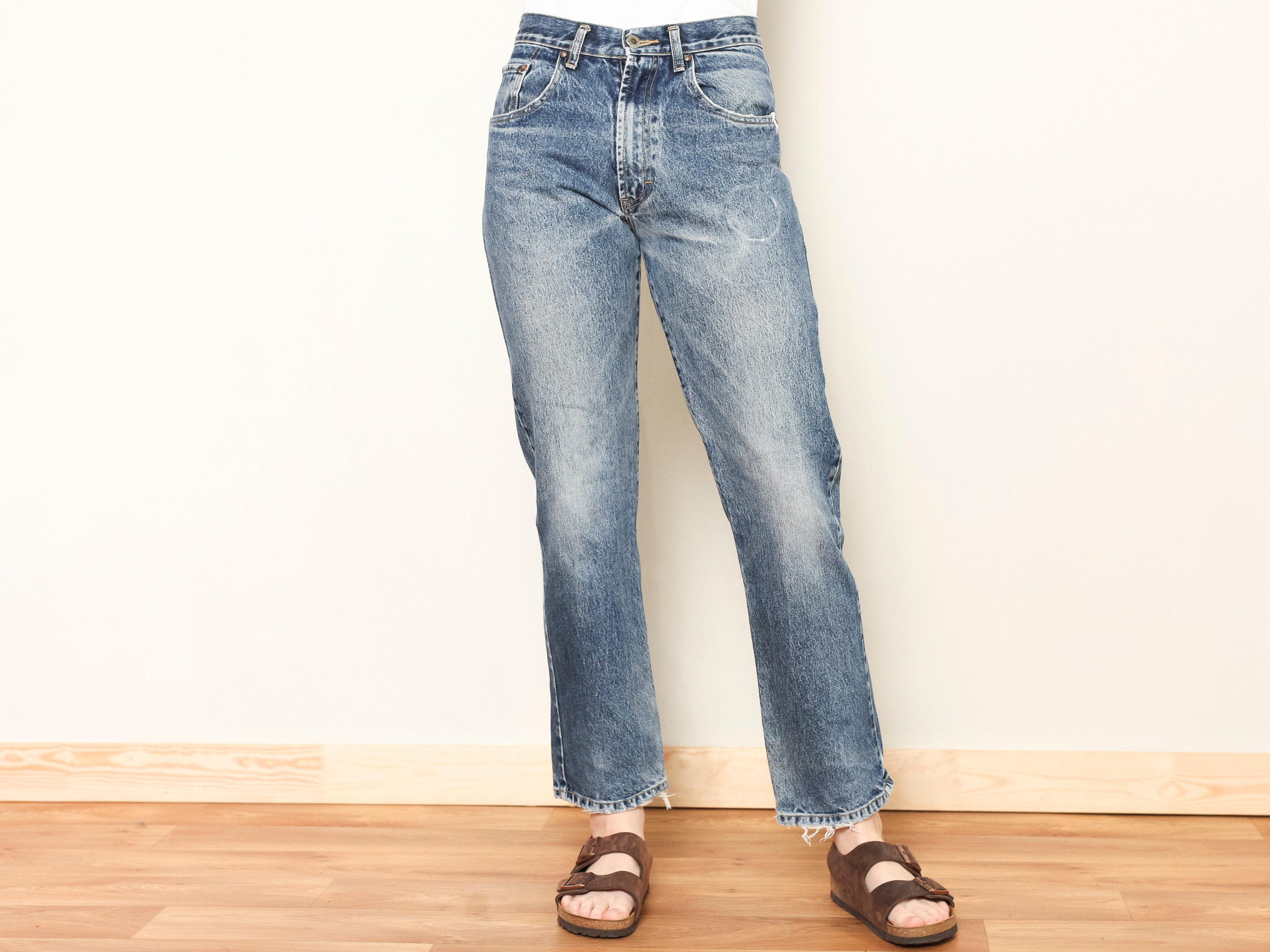 Medium Wash Jeans Women Vintage 90s 