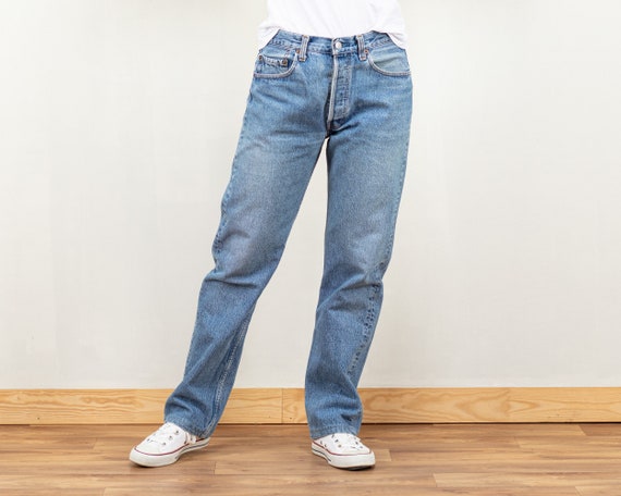 Jeans Medium Wash Denim Pants 