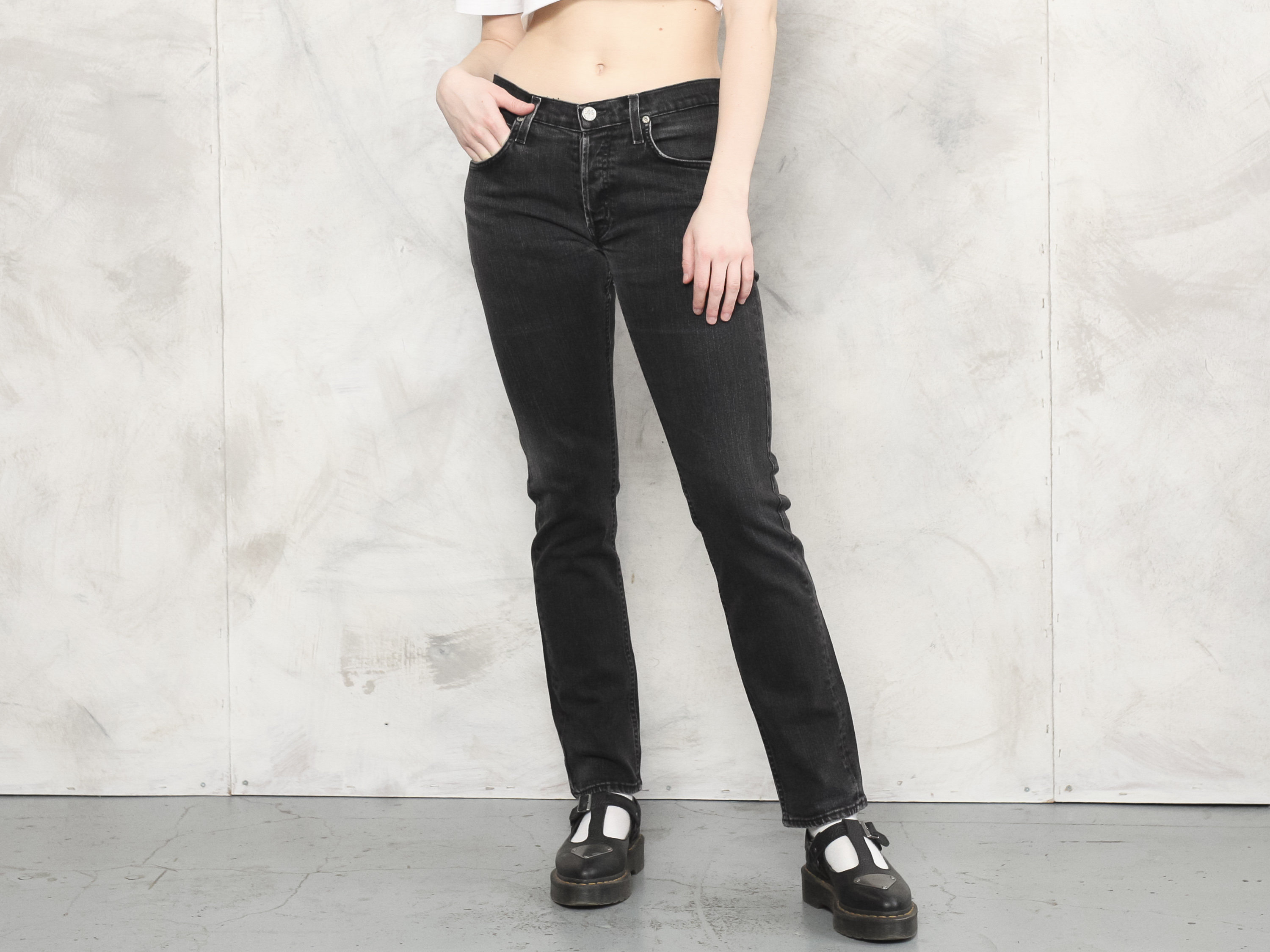 Y2K LEE Jeans Vintage Worn in Faded 
