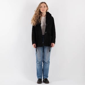 Suede Sherpa Jacket 70&#39;s, Size M Vintage Suede Jacket, Cowgirl Ranch Jacket, Vintage Boho, Western Ranch Wear, NorthernGirlStore