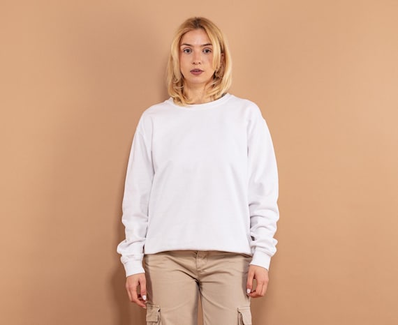 Y2K Crewneck Sweatshirt, Size XL Vintage Sweatshirt, 2000s - Main Image