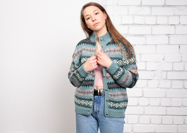 shetland wool sweater womens