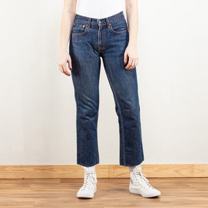 LEVIS 595 Jeans Medium Wash Denim Pants Straight Leg Medium Rise