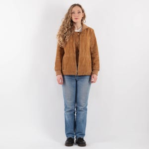 Suede Sherpa Jacket 90&#39;s, Size S Vintage Suede Jacket, Cowgirl Ranch Jacket, Vintage Boho, Western Ranch Wear, NorthernGirlStore, Distressed