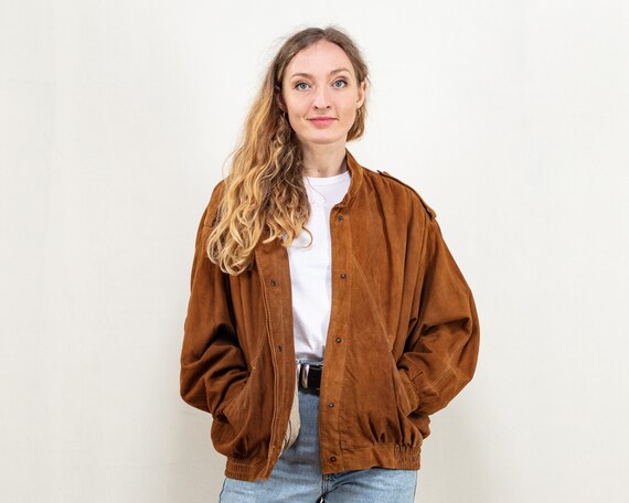 Suede Bomber Jacket Vintage 80s Brown Suede Jacket Soft Oversized Jacket Bomber Leather Outerwear Women 80s Vintage Clothing Extra Large - Etsy Suede Bomber Jacket Vintage 80s Brown Suede Jacket Soft Oversized Jacket Bomber Leather Outerwear Women 80s Vintage Clothing Extra Large - Etsy
