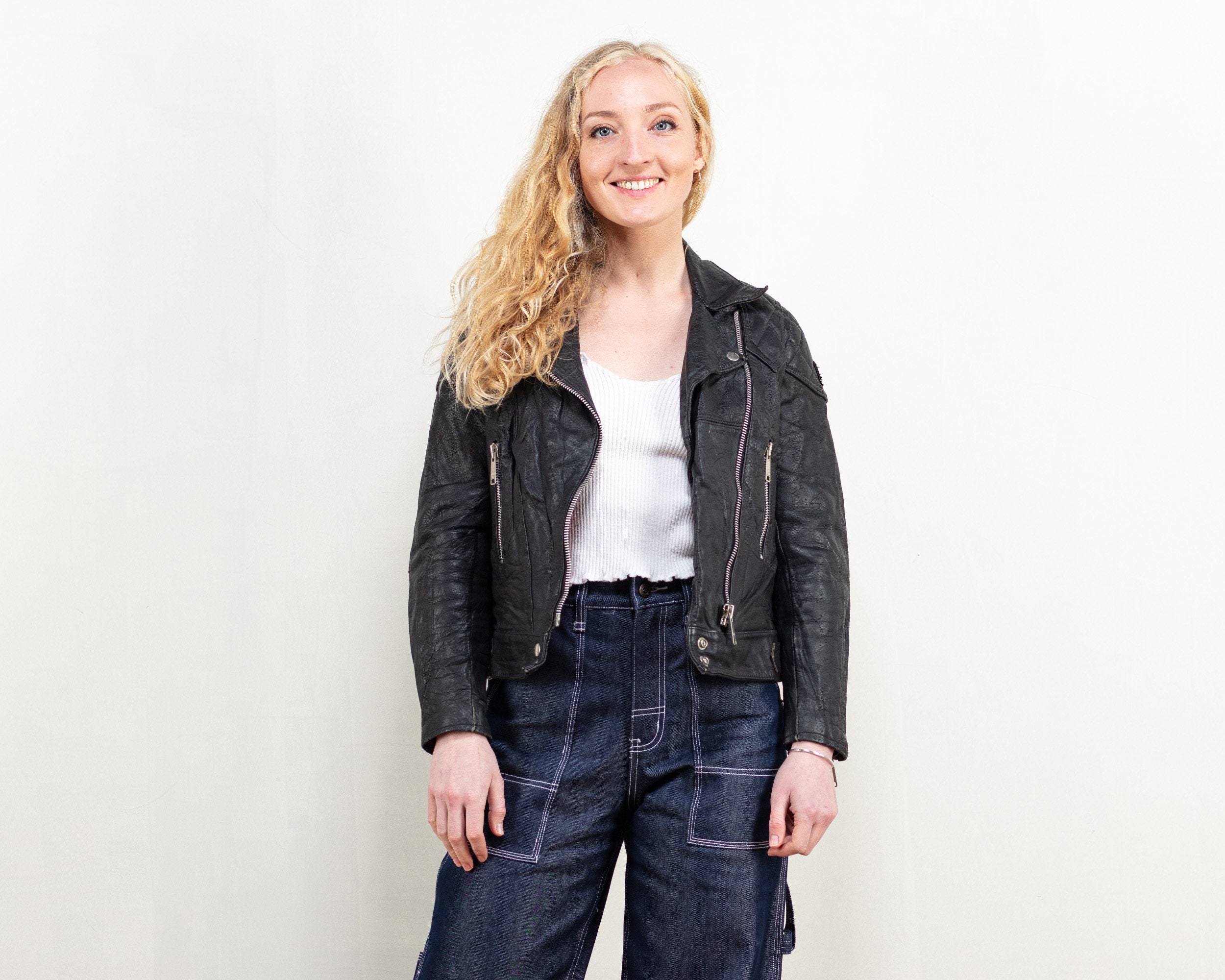 herringbone double breasted coat