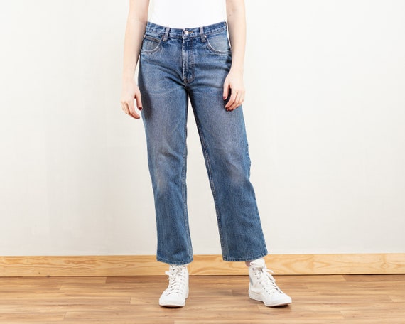 High Waist Jeans Vintage Women Medium 