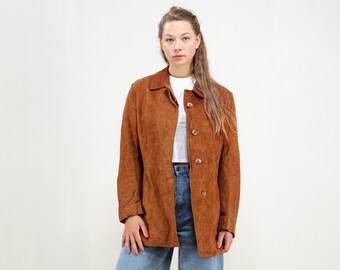 light suede jacket