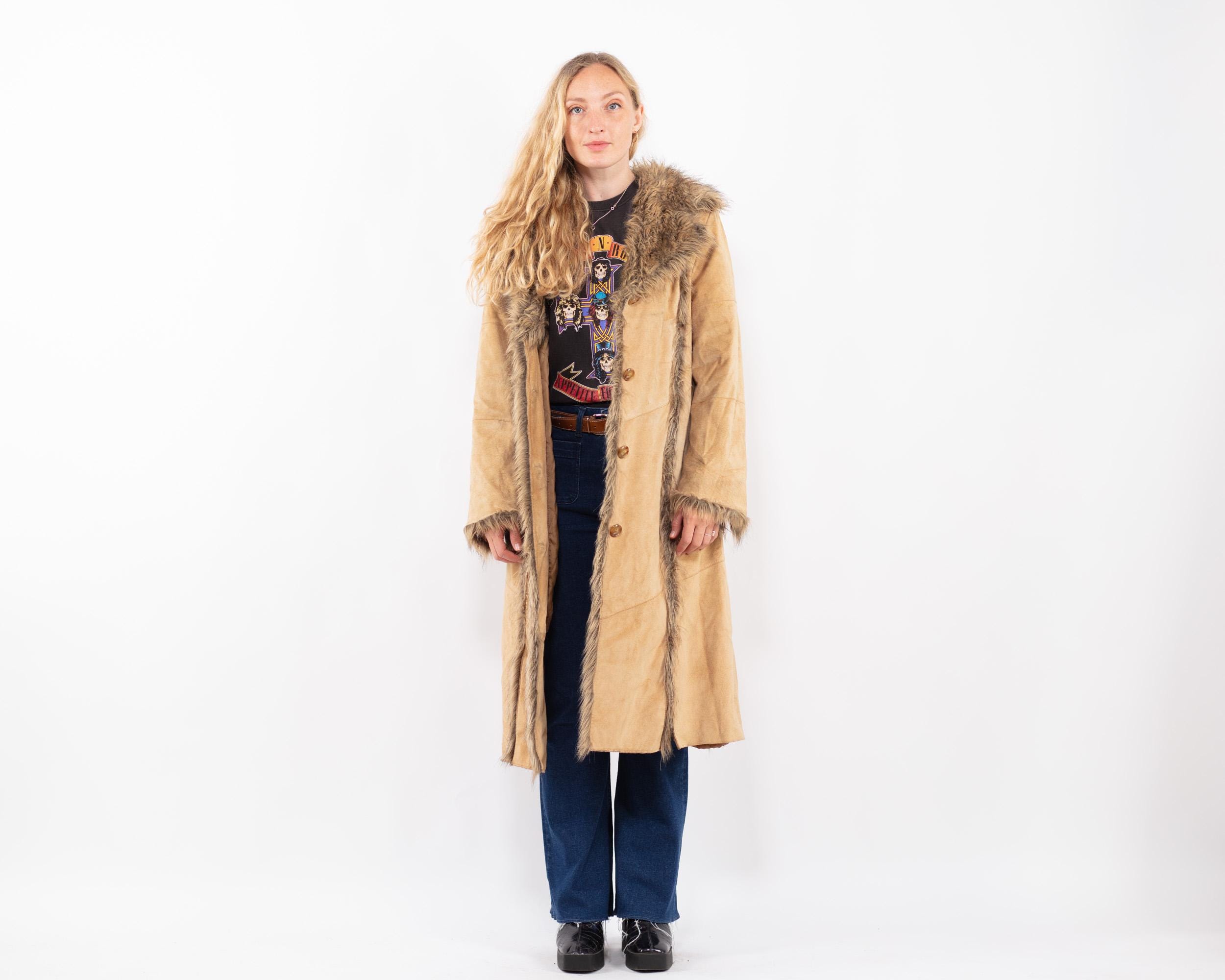 Lammfell Ledermantel Nakd CHRIST Jacken, Mäntel Westen In Größe 44