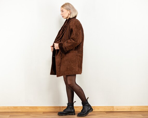 Hide society shearling coat sale