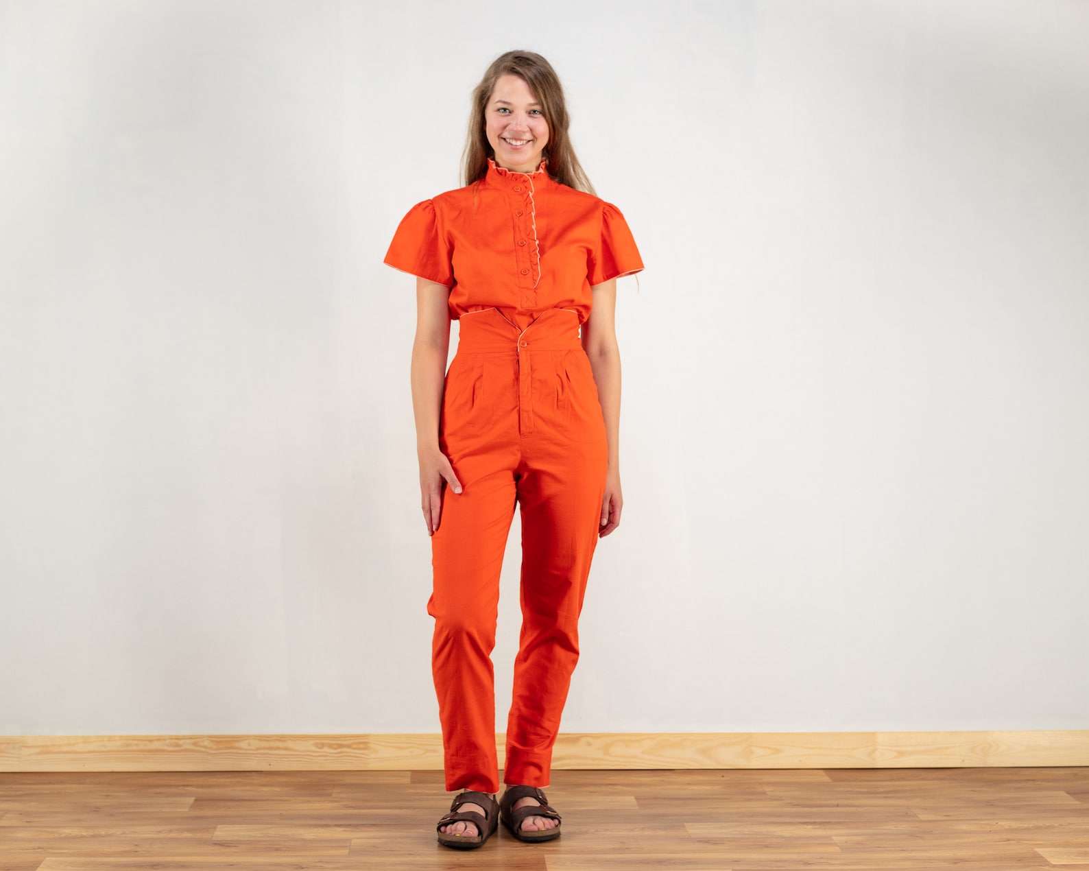 60s womens pant suit