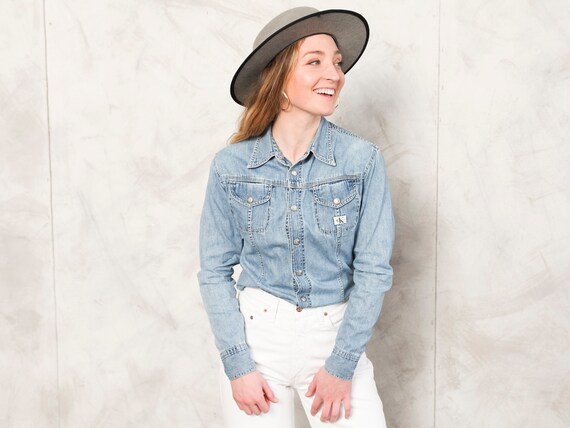 Y2K Denim Shirt CALVIN KLEIN JEANS 