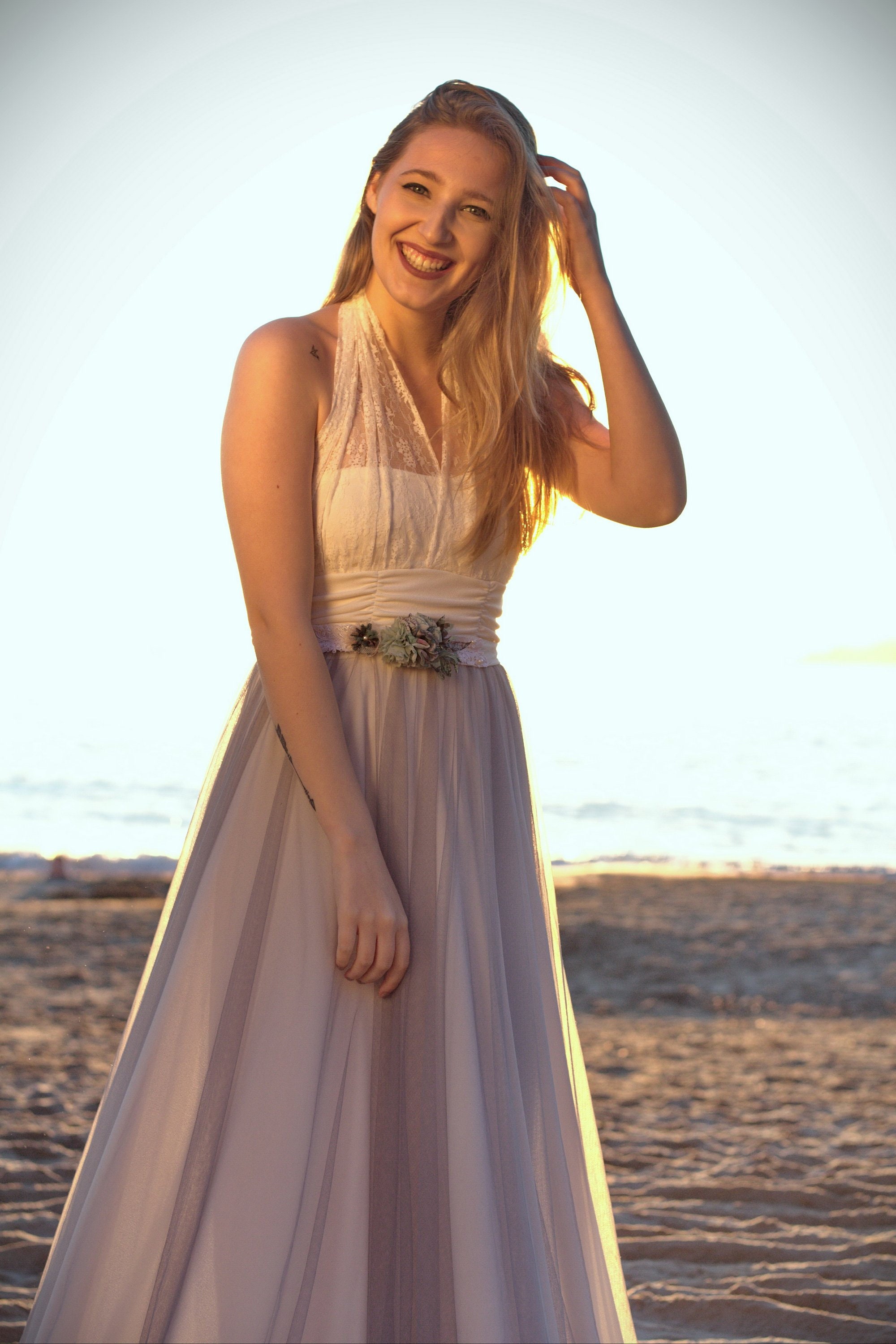 Rustic Bohemian Wedding Dress Boho Chic Rustic Wedding Dress