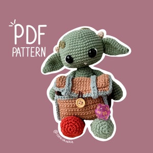 Dice Goblin PDF Crochet Pattern image 1