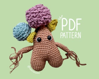 The Blooming Mandrake PDF Crochet Pattern