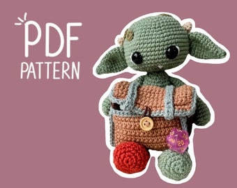 Dice Goblin PDF Crochet Pattern